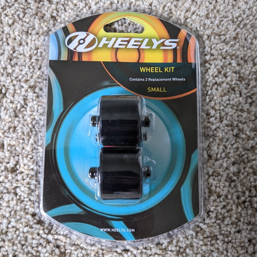 S Black Heely Wheels